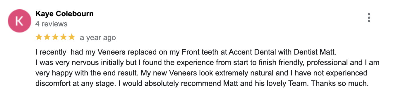 Patient Kayle Veneers Review